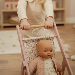 Doll Stroller - Pink - Little Dutch