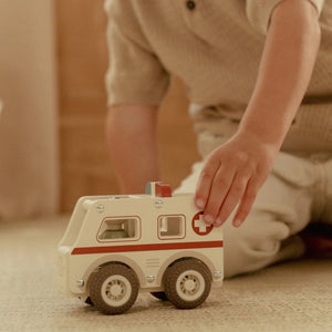 Wooden Ambulance - Little Dutch
