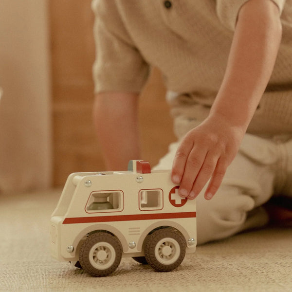 Wooden Ambulance - Little Dutch