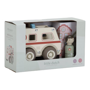 Wooden Ambulance - Little Dutch