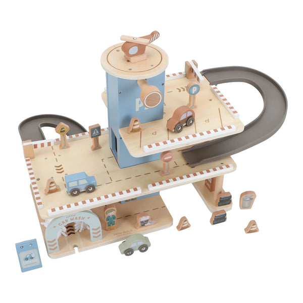 Wooden Play Garage - Little Dutch