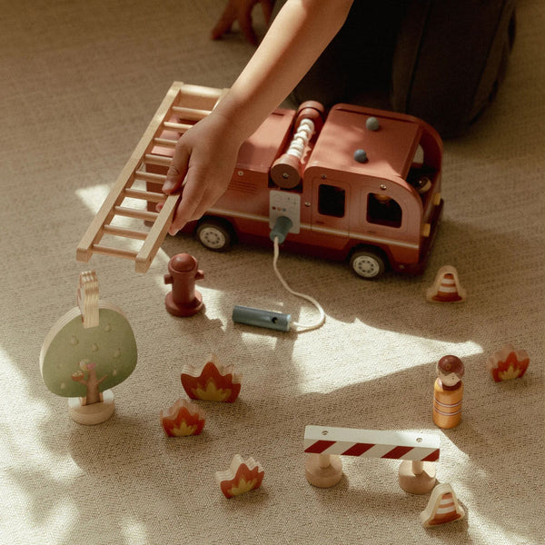 Fire Truck Set - Little Dutch