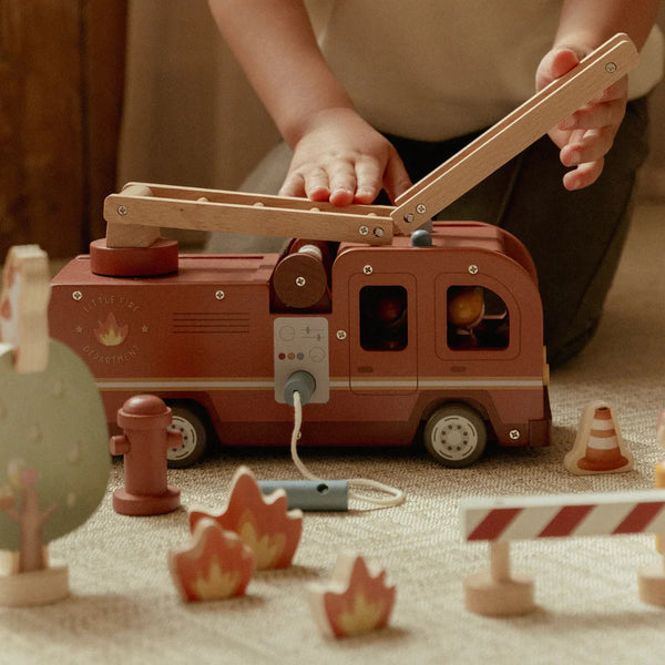 Fire Truck Set - Little Dutch