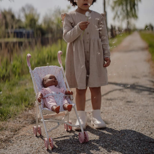 Metal Doll Stroller - Little Dutch
