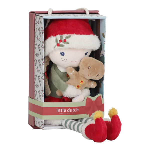 Christmas Doll Rosa - Little Dutch