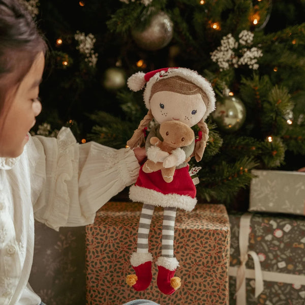 Christmas Doll Rosa - Little Dutch