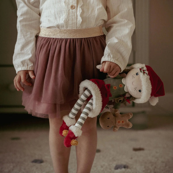 Christmas Doll Rosa - Little Dutch