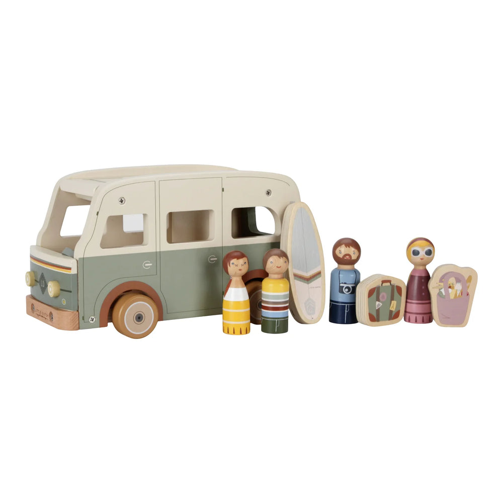 Wooden Vintage Campervan - Little Dutch