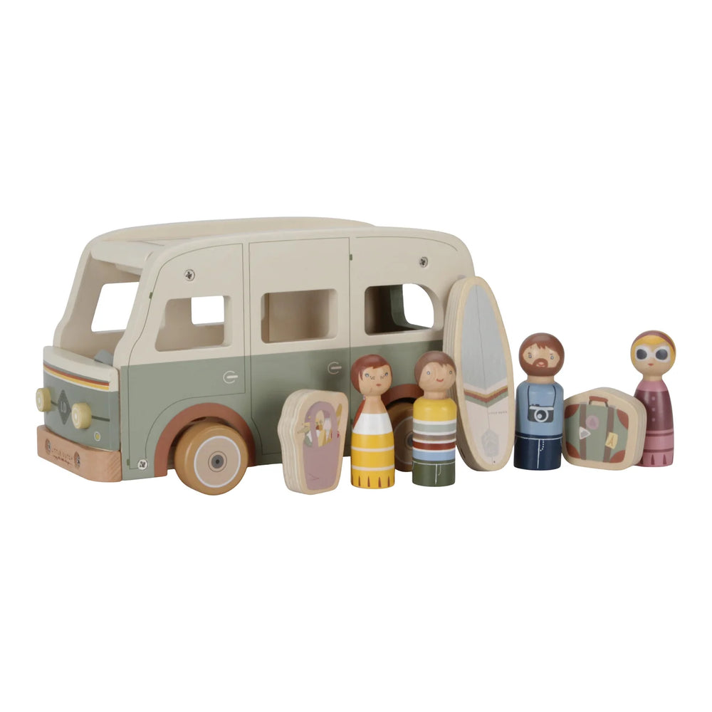 Wooden Vintage Campervan - Little Dutch