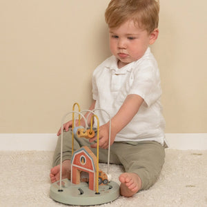 Little Farm Wooden Activity Spiral - Little Dutch