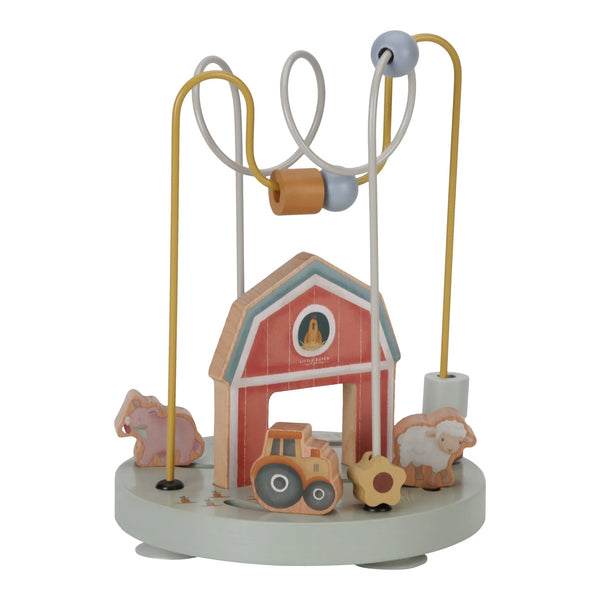 Little Farm Wooden Activity Spiral - Little Dutch