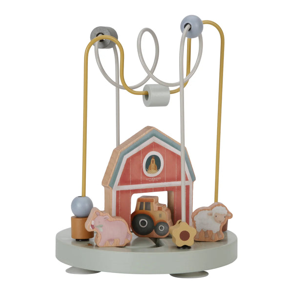 Little Farm Wooden Activity Spiral - Little Dutch