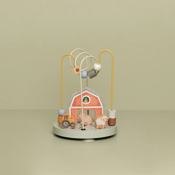 Little Farm Wooden Activity Spiral - Little Dutch