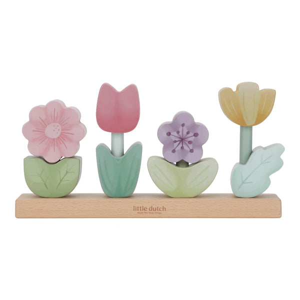 Fairy Garden Stacking Puzzle Flower - Little Dutch