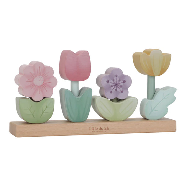 Fairy Garden Stacking Puzzle Flower - Little Dutch