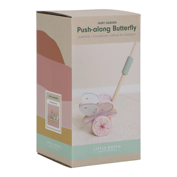 Fairy Garden Push-Along Butterfly - Little Dutch