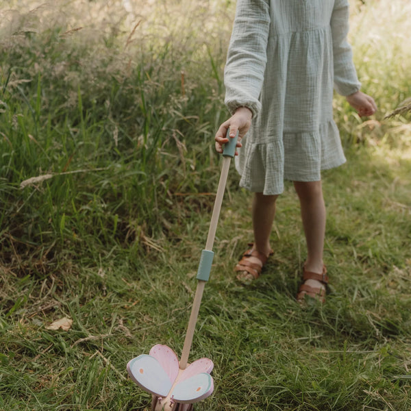Fairy Garden Push-Along Butterfly - Little Dutch