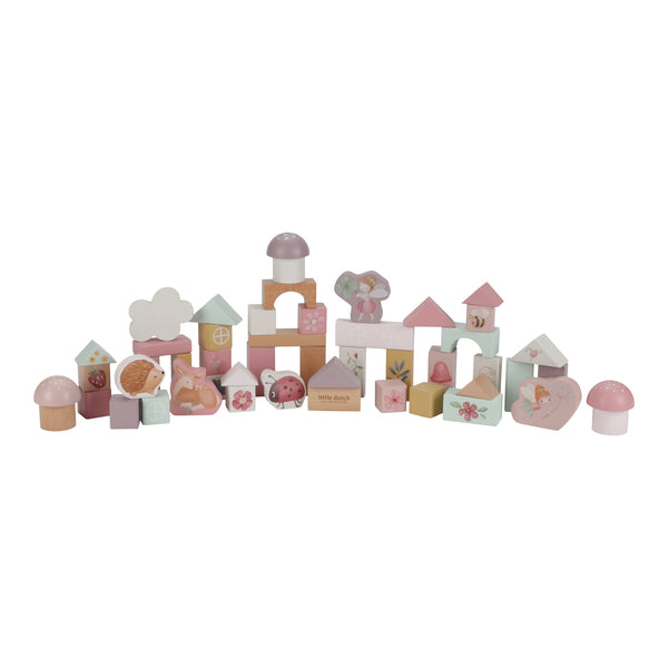 Wooden Building Block Set - Fairy Garden - Little Dutch