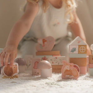 Wooden Building Block Set - Fairy Garden - Little Dutch