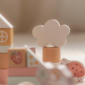 Wooden Building Block Set - Fairy Garden - Little Dutch