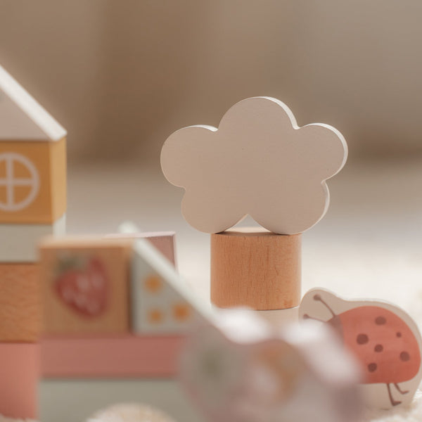 Wooden Building Block Set - Fairy Garden - Little Dutch