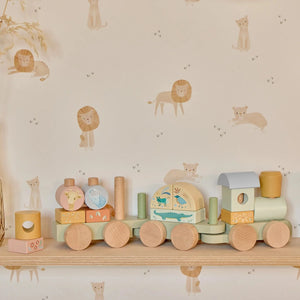 Wooden Block Train - Little Dutch