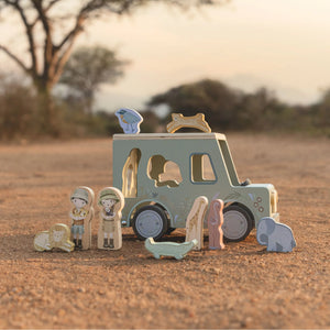 Shape Sorter Safari Car - Little Dutch