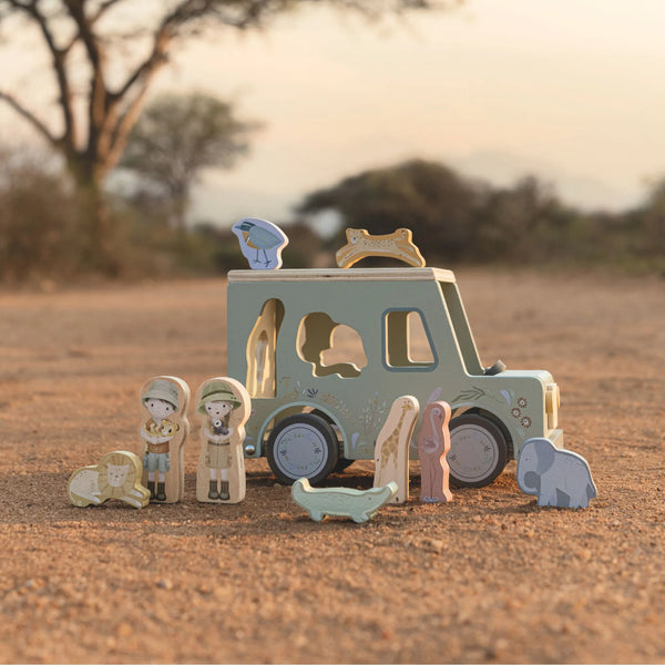 Shape Sorter Safari Car - Little Dutch