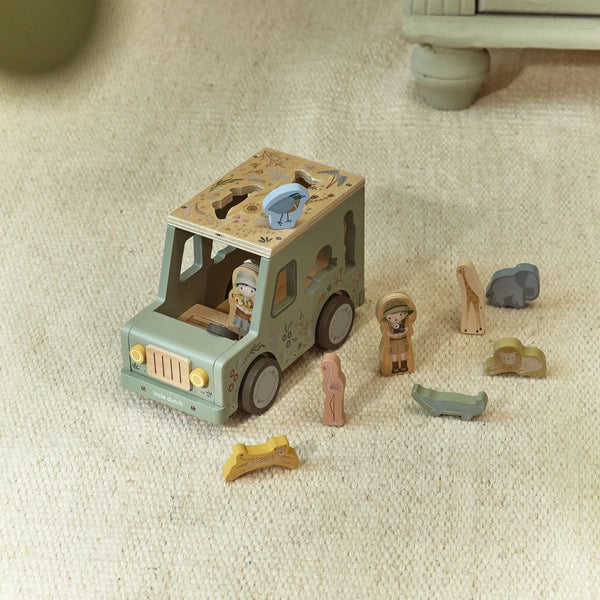 Shape Sorter Safari Car - Little Dutch