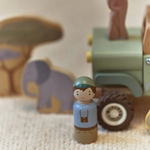 Safari Car with Animals - Little Dutch