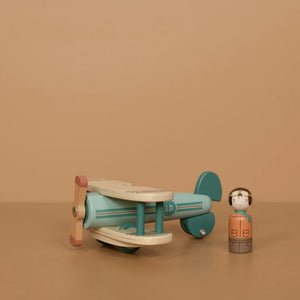 Wooden Toy Airplane - Little Dutch