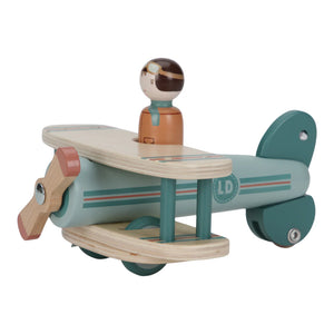 Wooden Toy Airplane - Little Dutch