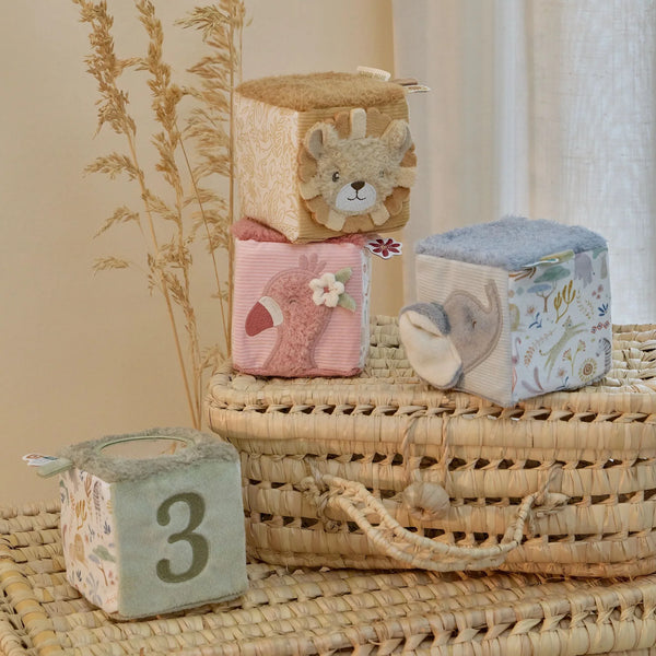 Soft Block Set - Safari Friends - Little Dutch
