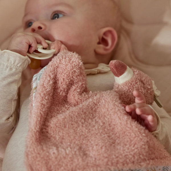 Cuddle Cloth Flamingo - Safari Friends - Little Dutch