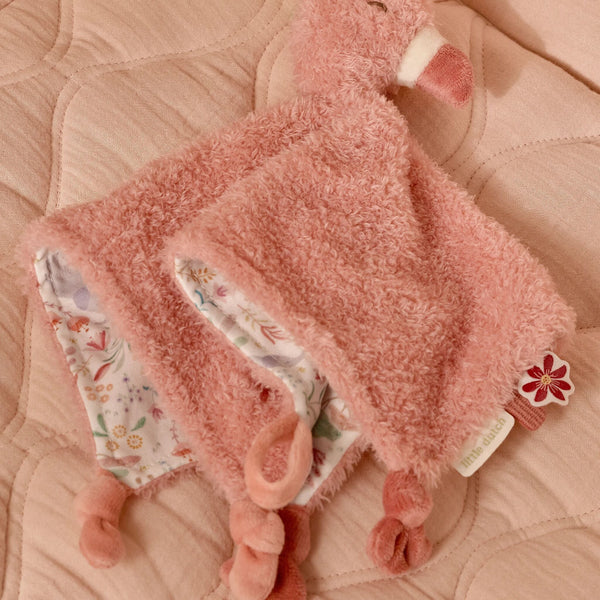 Cuddle Cloth Flamingo - Safari Friends - Little Dutch