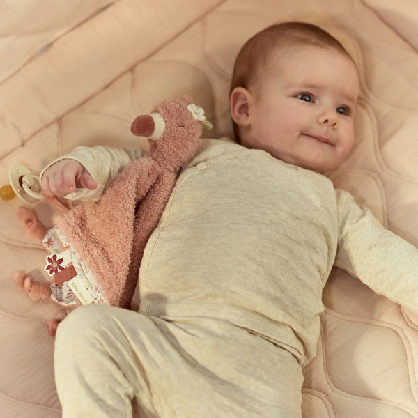 Cuddle Cloth Flamingo - Safari Friends - Little Dutch