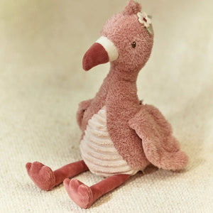 Cuddle Flamingo 35cm - Safari Friends - Little Dutch