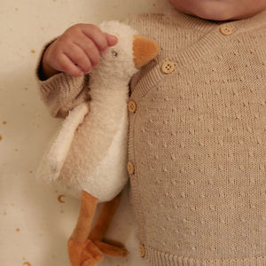 Soft Baby Goose Plush Toy 17cm - Little Dutch