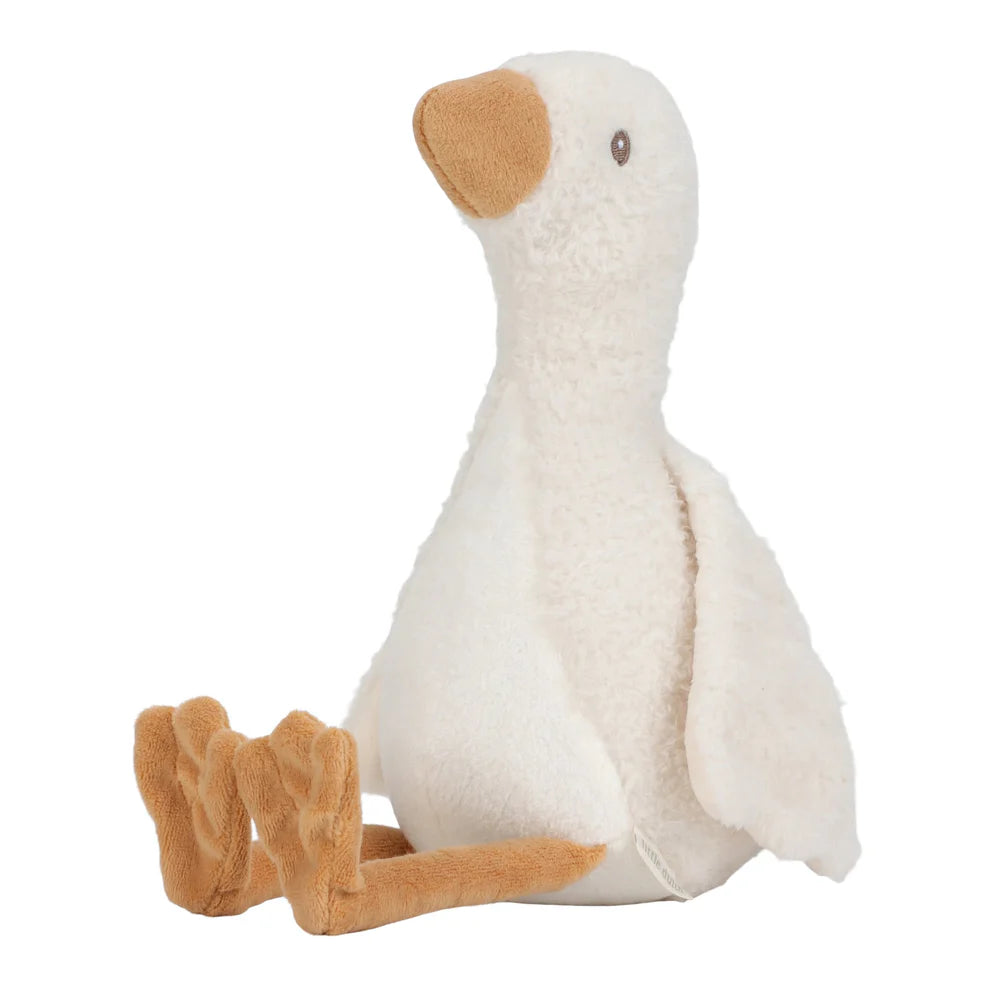 Soft Baby Goose Plush Toy 17cm - Little Dutch