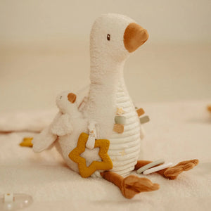 Soft Activity Baby Goose Plush Toy - Little Dutch
