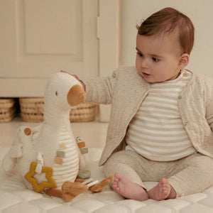 Soft Activity Baby Goose Plush Toy - Little Dutch
