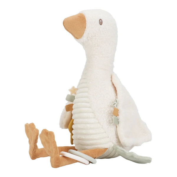Soft Activity Baby Goose Plush Toy - Little Dutch