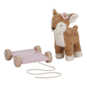 Fairy Garden Pull-Along Plush Deer - Little Dutch