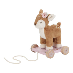 Fairy Garden Pull-Along Plush Deer - Little Dutch
