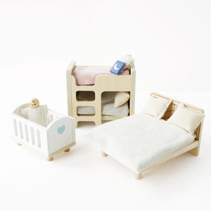 Wooden Dolls House Starter Furniture Set - 35 piece - Le Toy Van