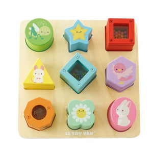 Rainbow Sensory Shape Sorter - 10 piece - Le Toy Van