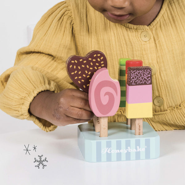 Wooden Ice Lollies Popsicles - 7 Piece - Le Toy Van