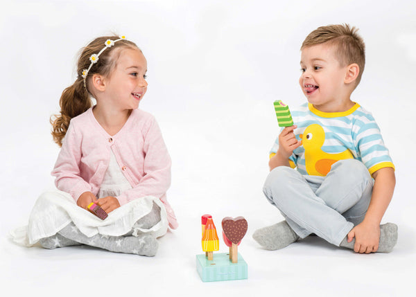 Wooden Ice Lollies Popsicles - 7 Piece - Le Toy Van