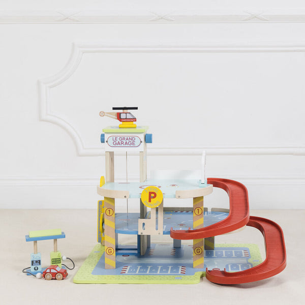 Le Grand Wooden Garage - Le Toy Van
