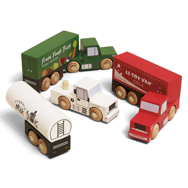 Wooden Toy Trucks - Le Toy Van